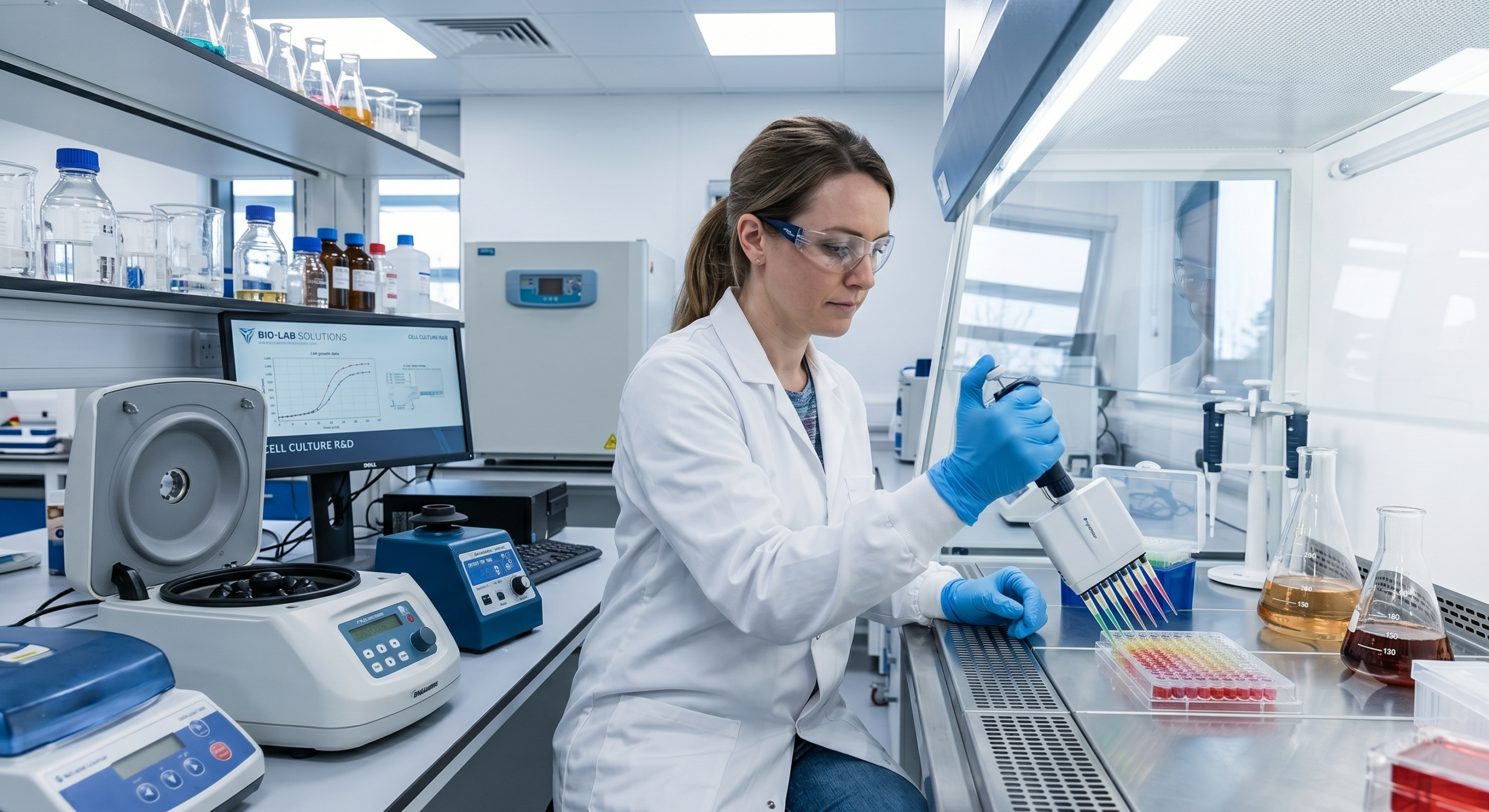 Cleanroom para biotecnología
