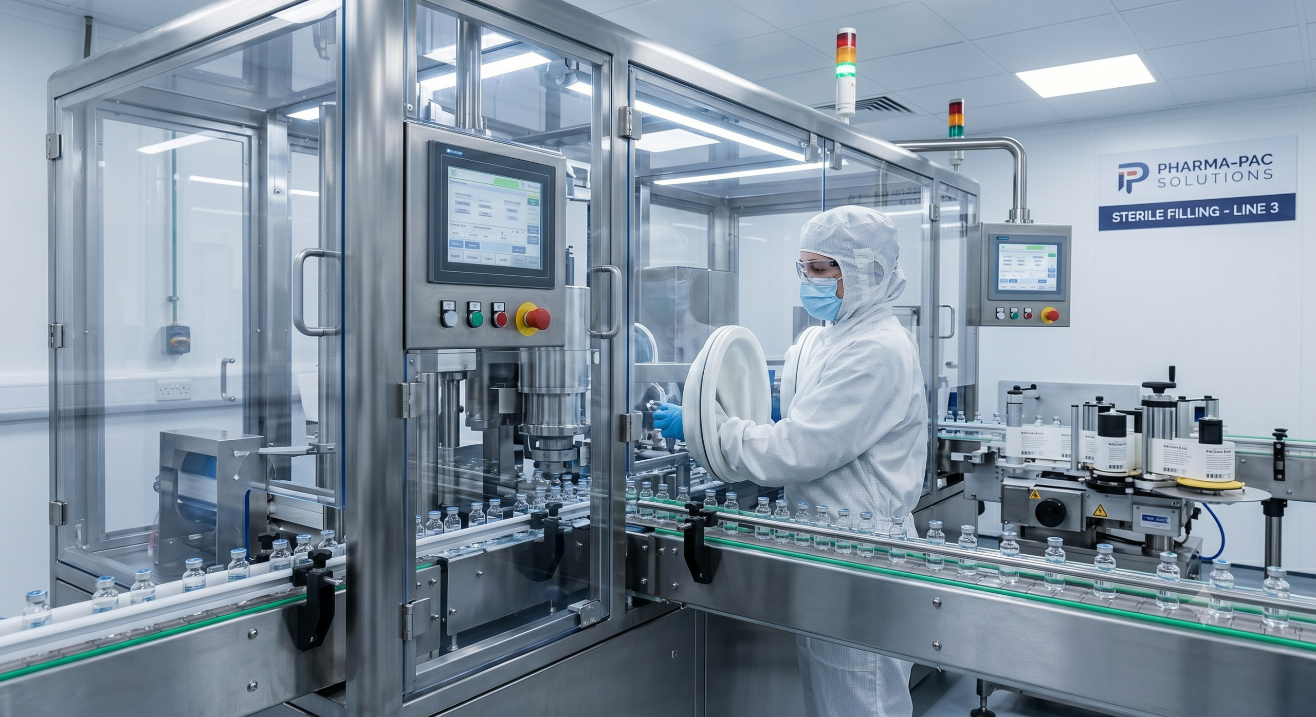 Cleanroom para industria farmacéutica